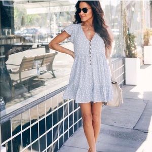 Vici Collection Floral Babydoll Dress